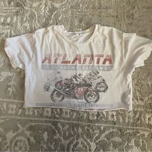 Garage small‎ Atlanta speedway crop top tee